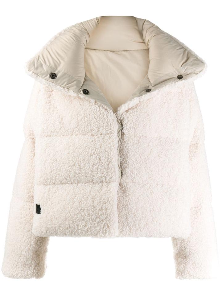 Bacon Bear Coat - White