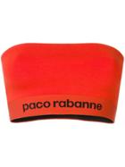 Paco Rabanne Stretch-jersey Bandeau Top - Red