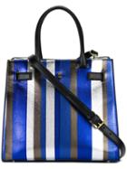Trussardi Striped Shoulder Bag, Women's