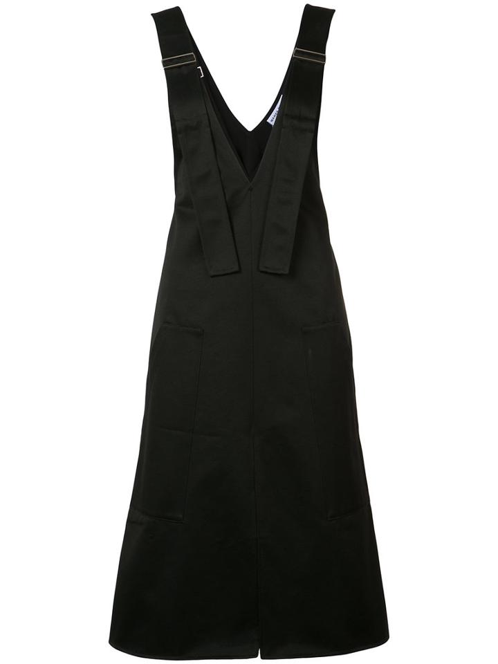 Wanda Nylon Shirley Suspender Dress, Women's, Size: 38, Black, Cotton