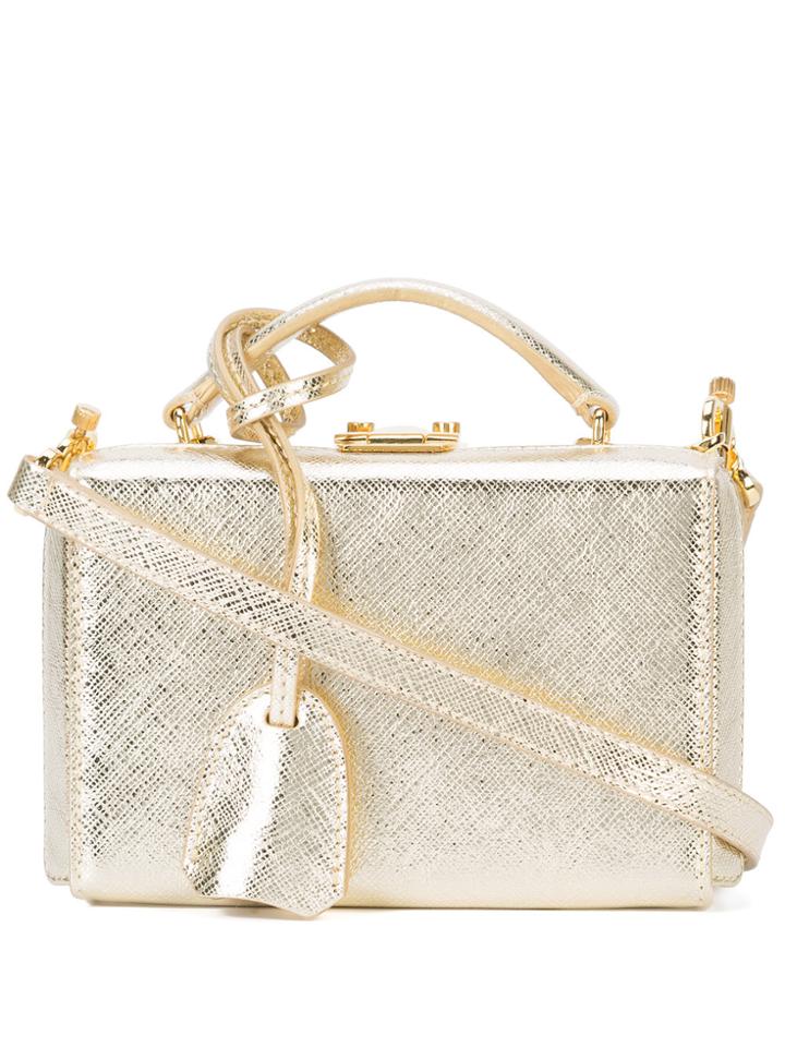 Mark Cross Mini Grace Cross Body Bag - Yellow & Orange