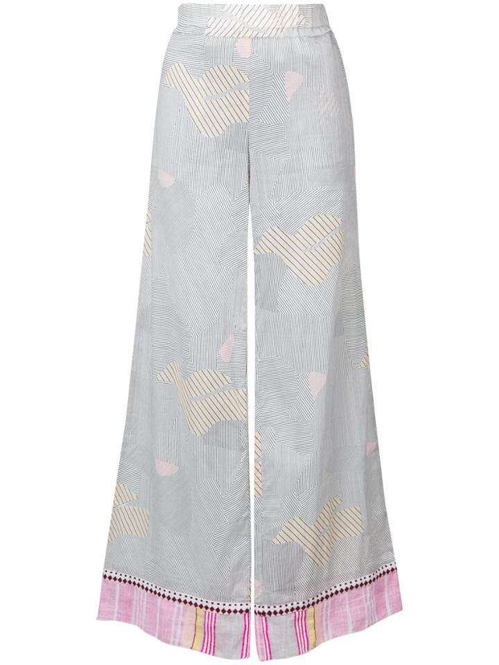 Lemlem Wide Leg Trousers - White