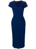 Stella Mccartney Cinched Midi Dress - Blue