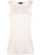 Antonelli Round Neck Vest Top - Neutrals