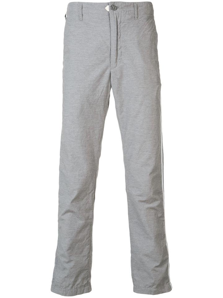 Engineered Garments - Slim-fit Trousers - Men - Cotton/nylon - 32, Grey, Cotton/nylon