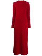 Stella Mccartney Monogram Long Dress - Red