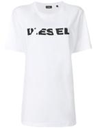 Diesel T-just-sl-fl T-shirt - White