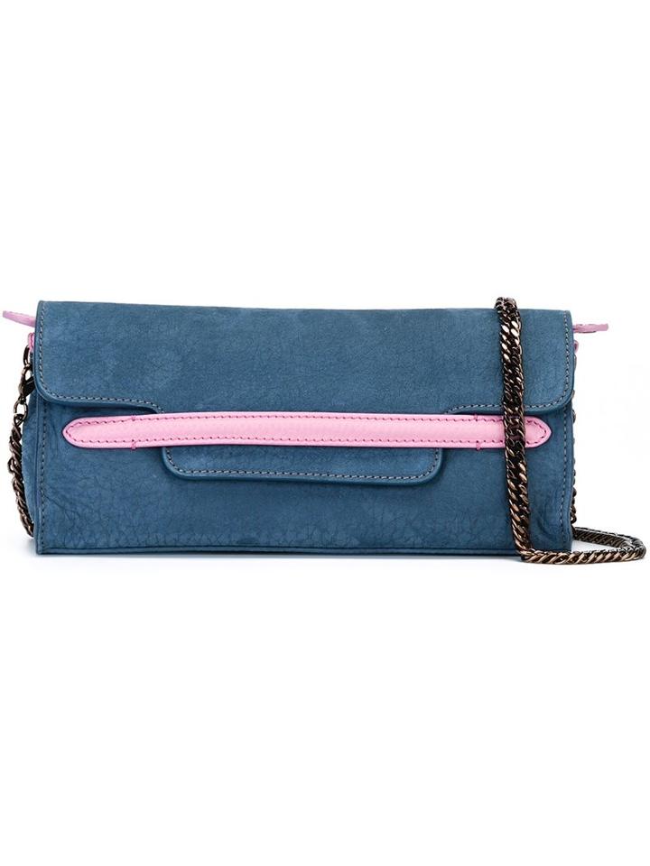 Zanellato Mini 'nina' Shoulder Bag, Women's, Blue