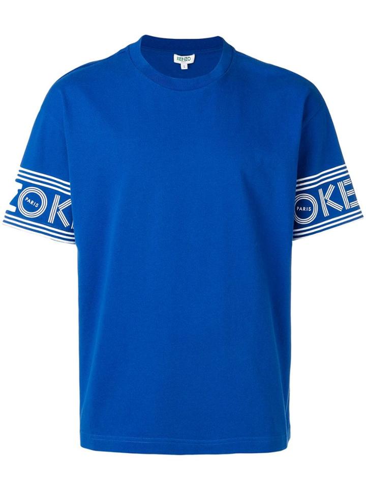 Kenzo Sleeve Logo T-shirt - Blue
