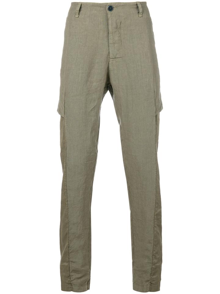 Transit Side Pocket Casual Trousers - Green