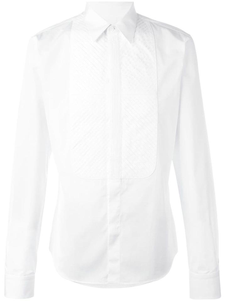 Givenchy Bib Panel Shirt - White
