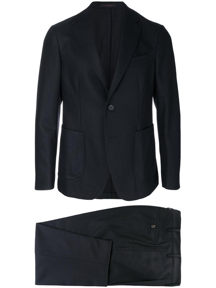 The Gigi Two Piece Suit - Blue