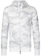 Loveless Camouflage Zip-up Sweatshirt - White