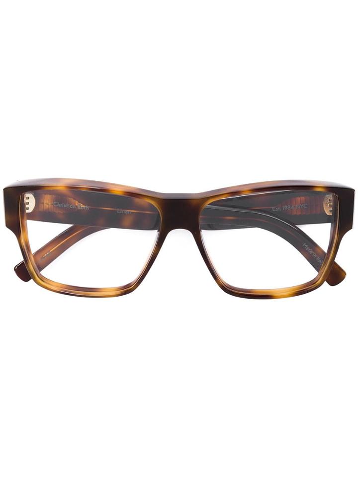 Christian Roth Eyewear Linan Glasses - Brown