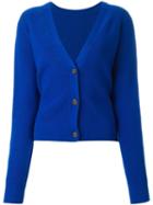 Proenza Schouler Button Back Cardigan, Women's, Size: Small, Blue, Cotton/cashmere/other Fibers