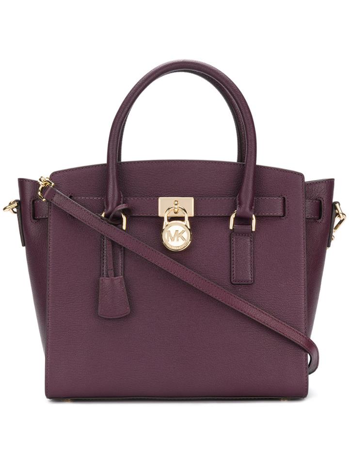 Michael Michael Kors Hamilton Traveler Tote - Pink & Purple