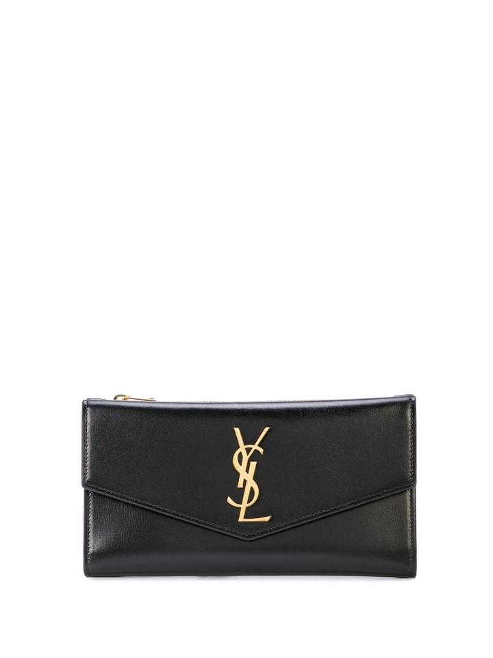 Saint Laurent Uptown Wallet Clutch - Black