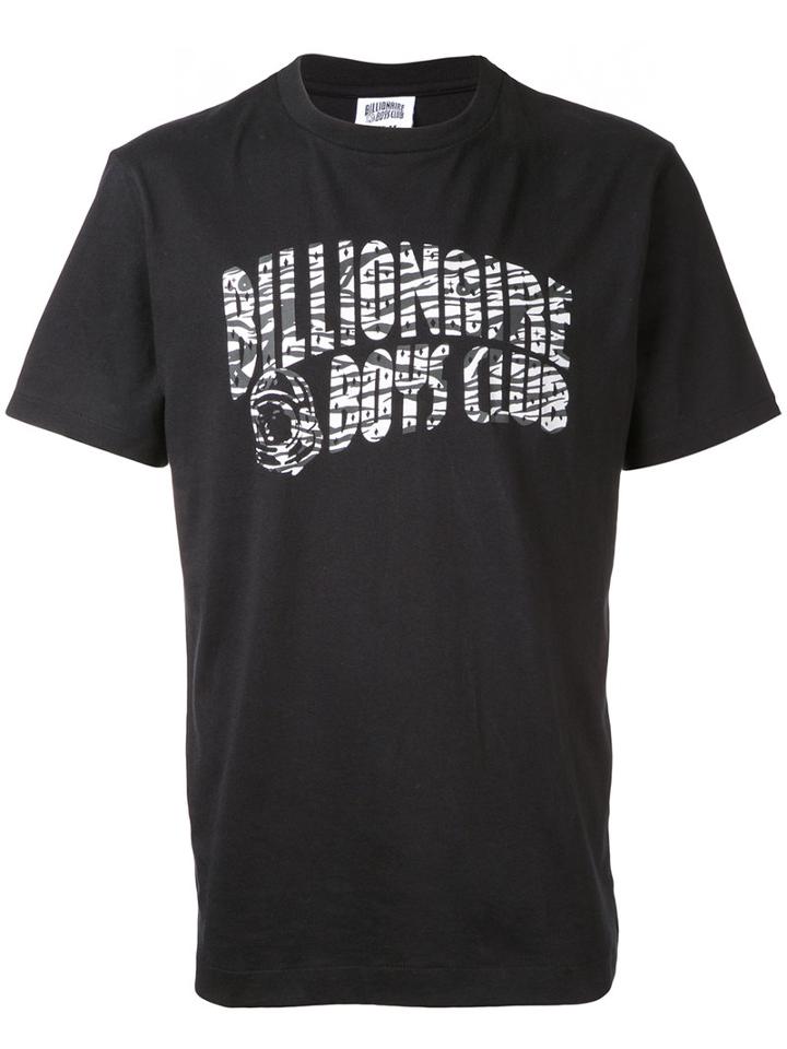 Billionaire Boys Club Zebra Camp Arch Logo T-shirt, Men's, Size: Large, Black, Cotton