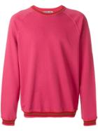 Common Wild Classic Long-sleeve Sweater - Pink & Purple