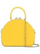 Luis Negri Half-moon Box Bag - Yellow & Orange
