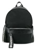 Dsquared2 Logo Tag Backpack - Black