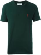 Ami Alexandre Mattiussi Ami De Coeur T-shirt, Men's, Size: Medium, Green, Cotton
