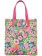 Prada Vintage Tessuto Stampato Tote Bag - Multicolour