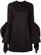 Ellery Bell Sleeves Dress - Black