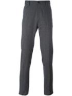 Etro Tailored Trousers, Men's, Size: 54, Grey, Cotton/spandex/elastane