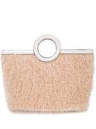 Christian Siriano Textured Top Handle Tote - Neutrals