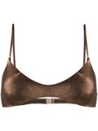 Mc2 Saint Barth May Bikini Top - Gold