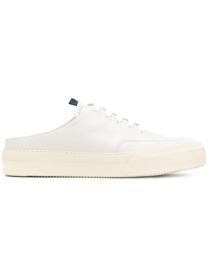 Sunnei Open Back Sneakers - White