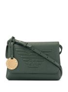 Emporio Armani Eagle Logo Crossbody Bag - Green