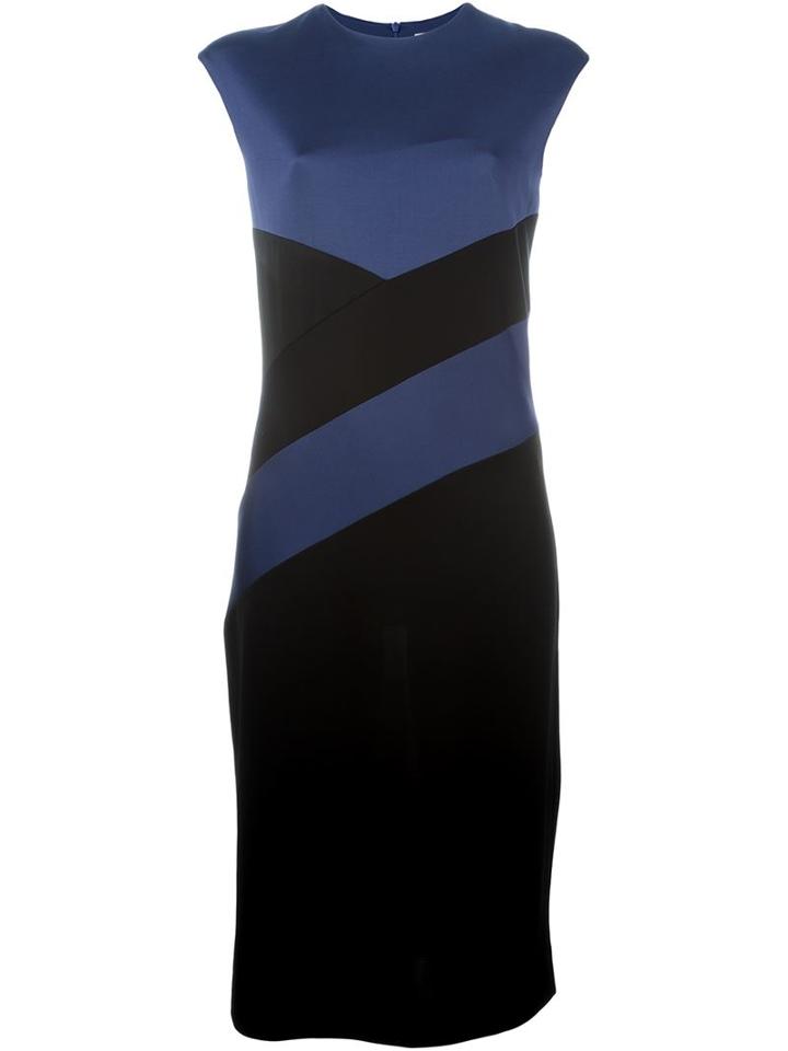Sonia Rykiel Panelled Midi Dress