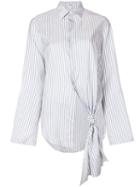 Loewe Single Knot-detail Shirt - White