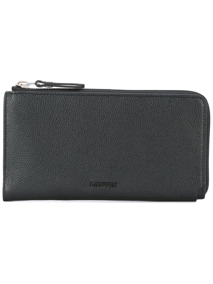 Lanvin Branded Wallet - Black