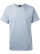 A.p.c. - Classic Plain T-shirt - Men - Cotton - L, Blue, Cotton