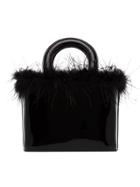 Staud Nic Patent Leather Tote - Black