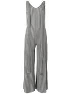 Mrz Herringbone Knitted Jumpsuit - Black