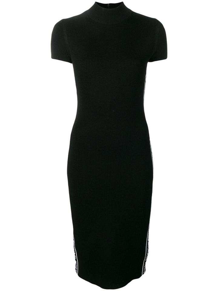 Michael Michael Kors Logo Tape Dress - Black