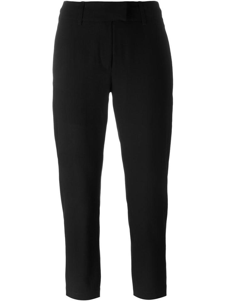 Ann Demeulemeester Carrot Trousers, Women's, Size: 42, Black, Rayon/virgin Wool