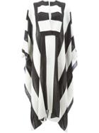 Maison Rabih Kayrouz Striped Loose Dress - Black