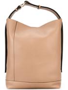Marni Large Bucket Tote Bag, Women's, Nude/neutrals, Calf Leather