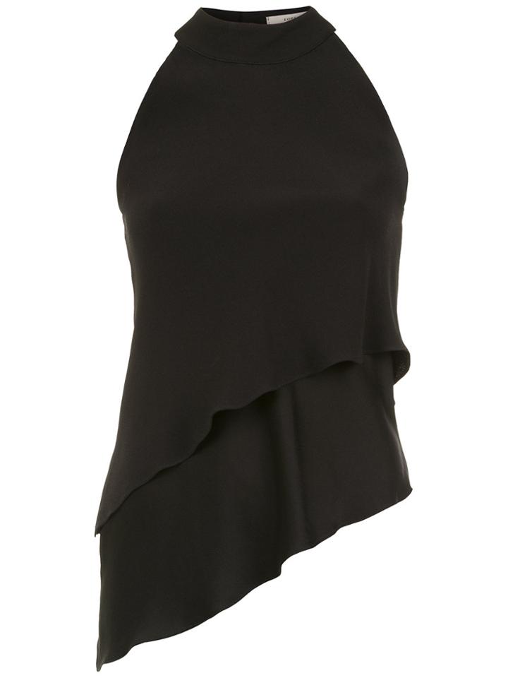 Egrey Layered Blouse - Black