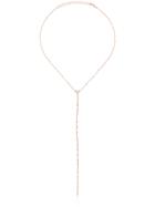 Shay Diamond Station Y Necklace - Metallic