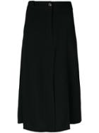 Mcq Alexander Mcqueen Decon Midi Skirt - Black
