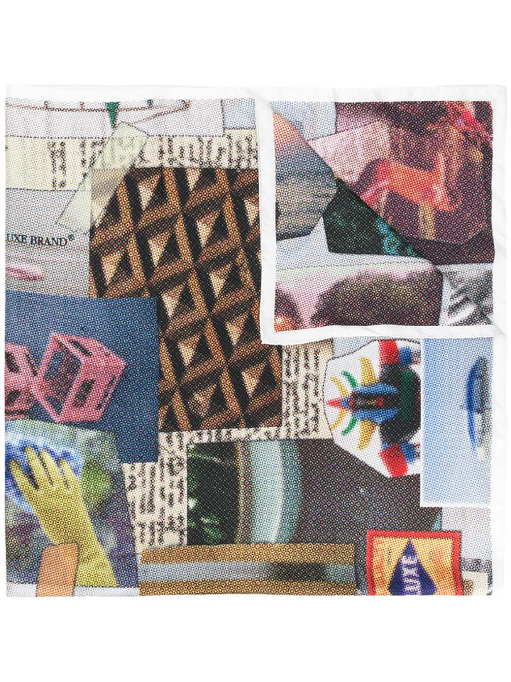 Golden Goose Deluxe Brand Memories Print Scarf - Multicolour