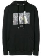Throwback. Photo Print Hoodie - Black