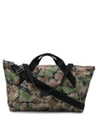 Valentino Vltn Camo Duffel Bag - Green