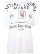 Monse Logo Print T-shirt - White